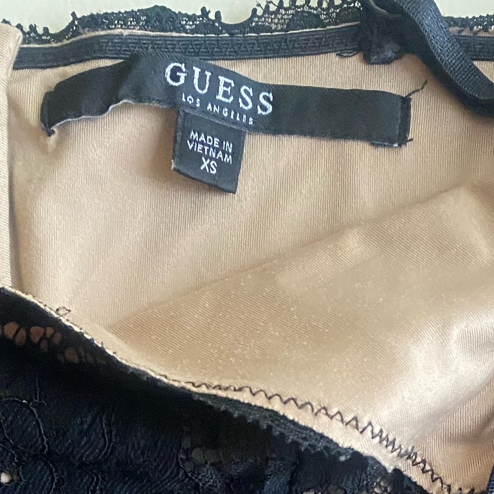 GUESS LACE BODYCON COCKTAIL DRESS - Picture 3 of 6